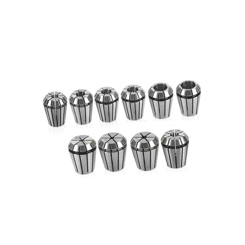 ZESTAW TULEJEK ZACISKOWYCH ER25 10 SZTUK 3mm-16mm